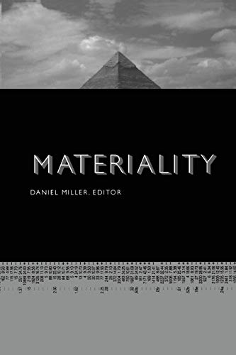 Imagen de archivo de Materiality (Politics, History, and Culture) a la venta por Chiron Media