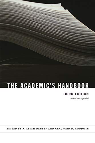 Beispielbild fr The Academic's Handbook zum Verkauf von Blackwell's