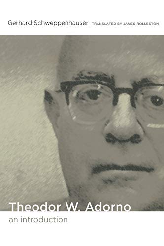 9780822344711: Theodor W. Adorno: An Introduction (Post-Contemporary Interventions)