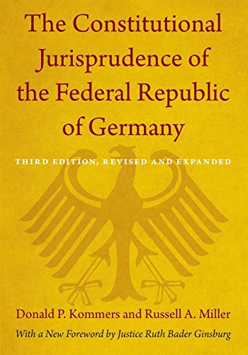 9780822352662: The Constitutional Jurisprudence of the Federal Republic of Germany: Third edition, Revised and Expanded