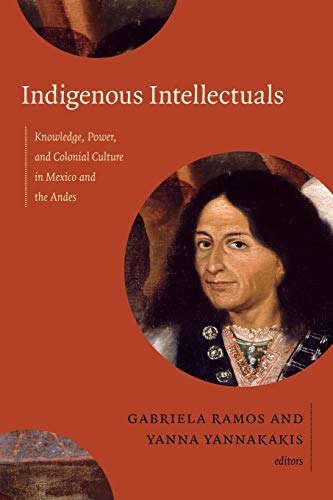 Stock image for Indigenous Intellectuals: Knowledge, Power, and Colonial Culture in Mexico and the Andes for sale by HPB-Red