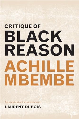 Beispielbild fr Critique of Black Reason zum Verkauf von Blackwell's