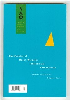 Stock image for The Poetics of Derek Walcott: Intertextual Perspectives for sale by ThriftBooks-Dallas