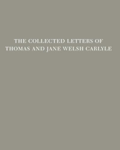 9780822365013: The Collected Letters of Thomas and Jane Welsh Carlyle: 29 (Collected Letters of Thomas & Jane Welsh Carlyle): Volume 29: v. 29