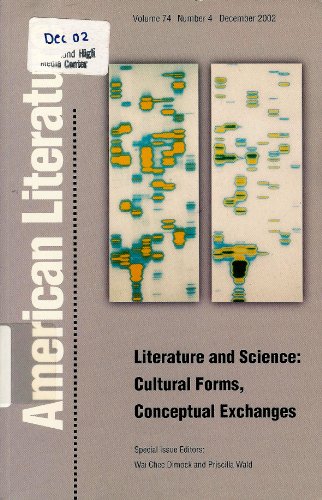 Stock image for Literature and Science : Cultural Forms, Conceptual Exchanges for sale by Better World Books