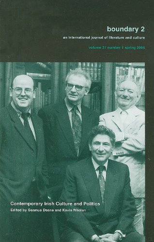 Contemporary Irish Culture and Politics (Volume 31) (9780822366003) by Deane, Seamus