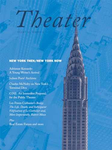 Stock image for New York Then/New York Now (A Special Issue of Theater) for sale by Midtown Scholar Bookstore