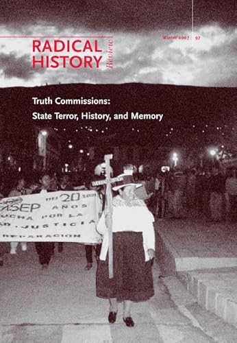 Beispielbild fr Truth Commissions: State Terror, History, and Memory (Radical History Review (Duke University Press)) zum Verkauf von SecondSale