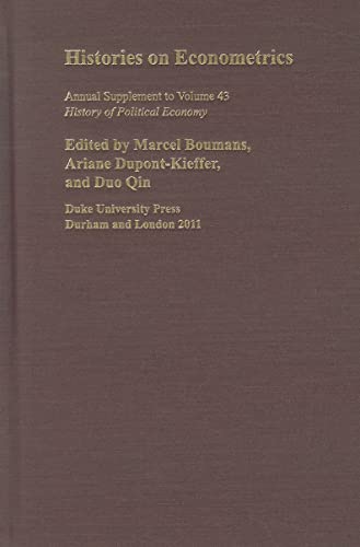 Beispielbild fr Histories on Econometrics: Volume 43 zum Verkauf von ThriftBooks-Atlanta