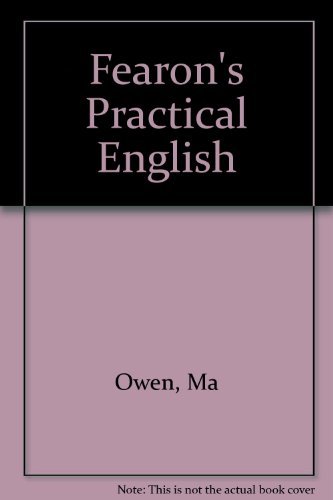 Stock image for Fearon's Practical English for sale by HPB-Red