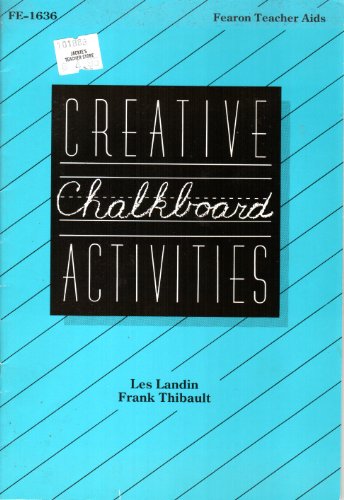 9780822416364: Creative Chalkboard Activities
