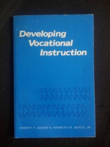 Imagen de archivo de Developing Vocational Instruction a la venta por Better World Books