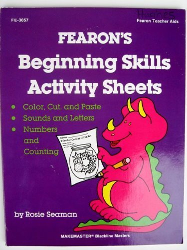 Stock image for Fearon's Beginning Skills Worksheets for sale by Your Online Bookstore