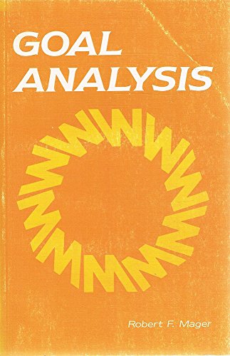 Imagen de archivo de Goal Analysis a la venta por Wonder Book