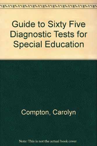 Imagen de archivo de A guide to 65 tests for special education a la venta por West With The Night