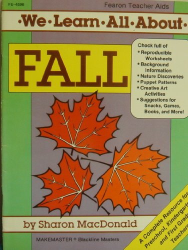 Stock image for We All Learn About Fall (Fearon Teacher Aids) for sale by Persephone's Books