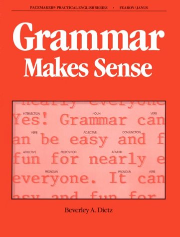 Beispielbild fr GRAMMAR MAKES SENSE SE 1987C (Pacemaker Practical English) zum Verkauf von Wonder Book