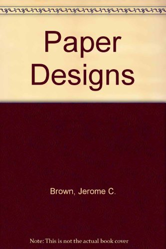 Beispielbild fr Paper Designs zum Verkauf von HPB-Emerald