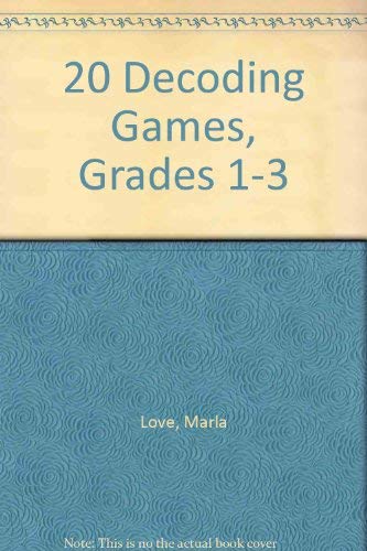 Stock image for Twenty Decoding Games for sale by Better World Books: West