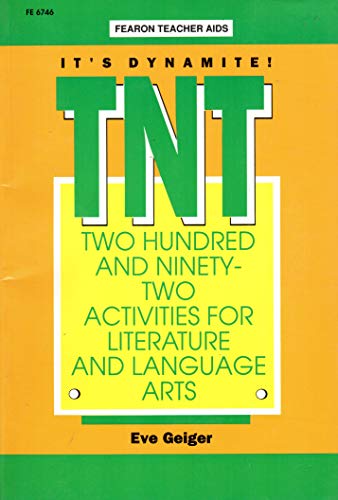 Stock image for TNT: Two Hundred and Ninety-Two Activities for Literature and Language Arts for sale by Wonder Book