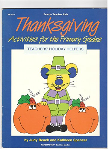 Imagen de archivo de Thanksgiving (Teachers Holiday Helpers Series) a la venta por Wonder Book