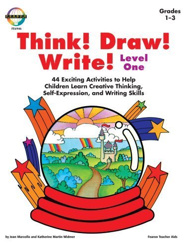 Beispielbild fr Think! Draw! Write!: 44 Exciting Activities to Help Children Learn Creative Thinking. Self-Expression, and Writing Skills zum Verkauf von SecondSale