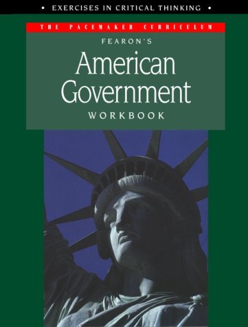 Stock image for GF PACEMAKER AMERICAN GOVERNMENT WORKBOOK 1994C for sale by Allied Book Company Inc.