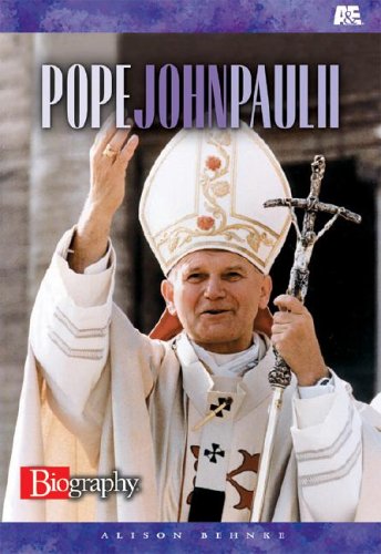 Imagen de archivo de Pope John Paul II (Biography (A & E)) a la venta por Wonder Book