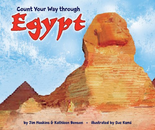 Imagen de archivo de Count Your Way Through Egypt (English and Arabic Edition) a la venta por HPB-Movies