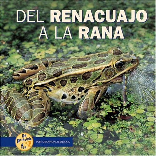 Stock image for Del renaucajo a la rana (from Tadpole to Frog) for sale by Better World Books