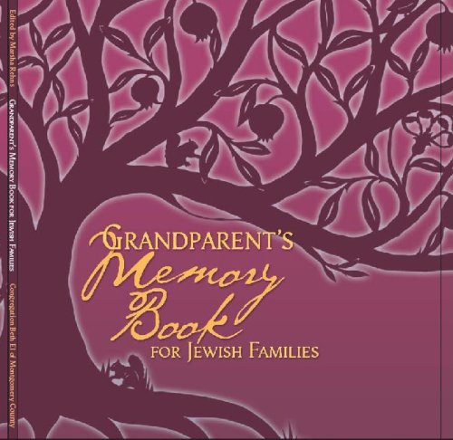 Imagen de archivo de Grandparent's Memory Book for Jewish Families a la venta por ThriftBooks-Dallas