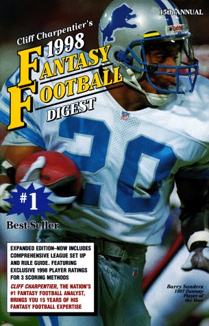 Imagen de archivo de Cliff Charpentier's 1998 Fantasy Football Digest (Serial) a la venta por ZBK Books