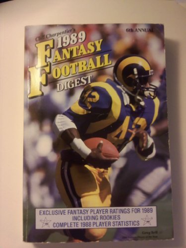 Imagen de archivo de 1989 Fantasy Football Digest a la venta por ThriftBooks-Atlanta