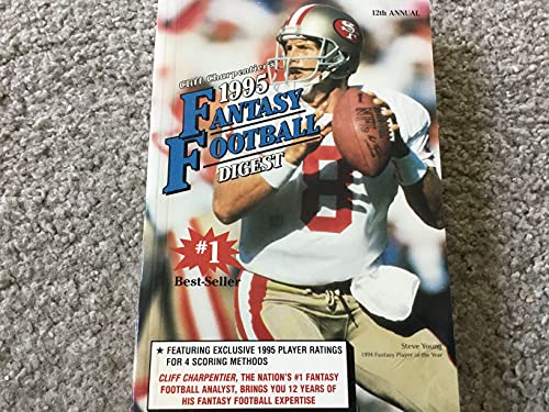 Imagen de archivo de 1995 Fantasy Football Digest a la venta por Alf Books