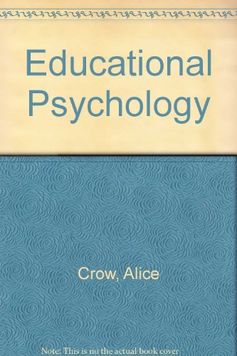 Imagen de archivo de Educational Psychology (Revised Edition. Edited by Francesco Cordasco) a la venta por GloryBe Books & Ephemera, LLC