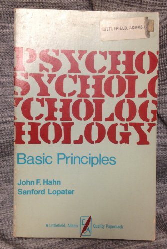 Stock image for Psychology: The Basic Principles for sale by Top Notch Books