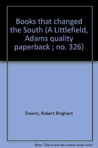 Imagen de archivo de Books That Changed the South a la venta por Better World Books: West