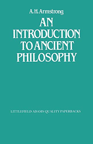 Imagen de archivo de An Introduction to Ancient Philosophy (Littlefield, Adams Quality Paperback) a la venta por BooksRun