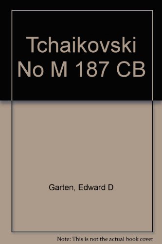 9780822607212: Tchaikovski No M 187 CB