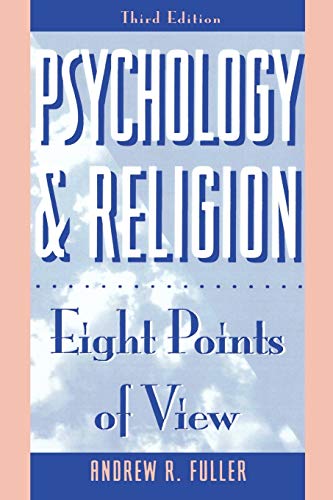 9780822630364: Psychology And Religion: Eight Points of View, Third Edition (Littlefield Adams Quality Paperbacks)