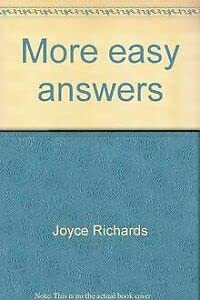 Imagen de archivo de More easy answers (A Cricket book) a la venta por Wonder Book