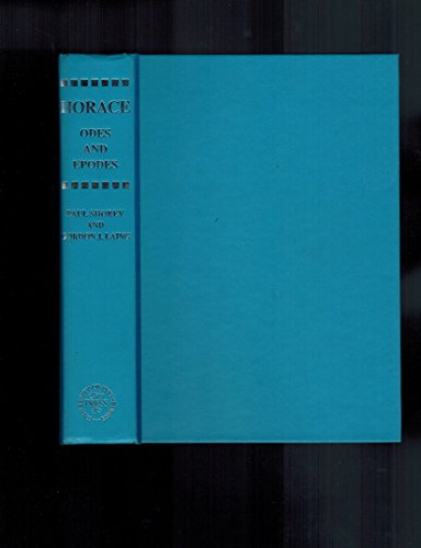 Stock image for Horace: Odes and Epodes for sale by ThriftBooks-Atlanta