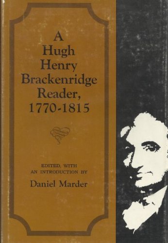 Stock image for A Hugh Henry Brackenridge Reader, 1770-1815 for sale by SecondSale