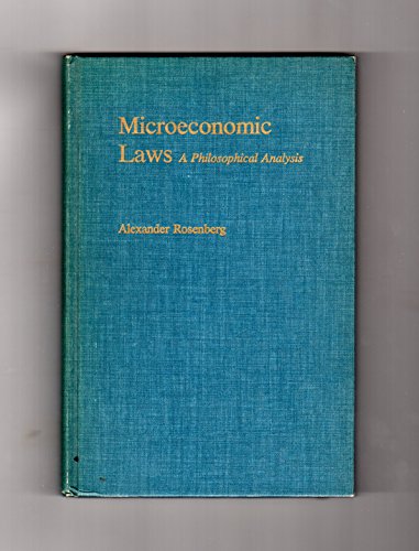 Microeconomic Laws. A Philosophical Analysis.