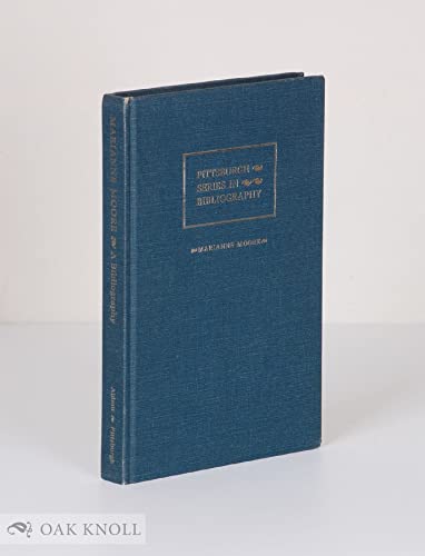 Imagen de archivo de Marianne Moore : A Descriptive Bibliography a la venta por Better World Books