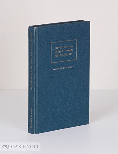 Stock image for Marianne Moore : A Descriptive Bibliography for sale by Better World Books