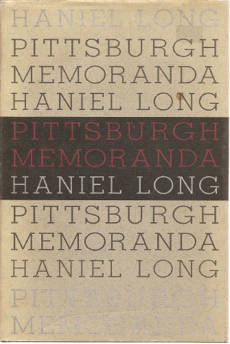 Stock image for Pittsburgh Memoranda for sale by Half Price Books Inc.