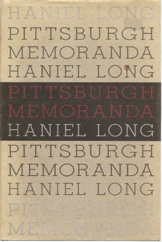 Stock image for Pittsburgh Memoranda for sale by Better World Books