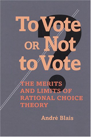 9780822941293: To Vote Or Not To Vote (Political Science)
