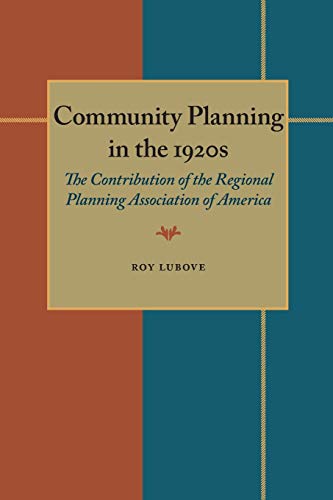 Stock image for Community Planning in The 1920s for sale by Better World Books